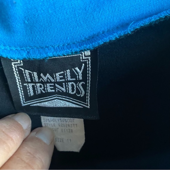 Timely Trends off the shoulder dress size 11 pullover 3/4 sleeves Made USA vtg - Picture 11 of 11